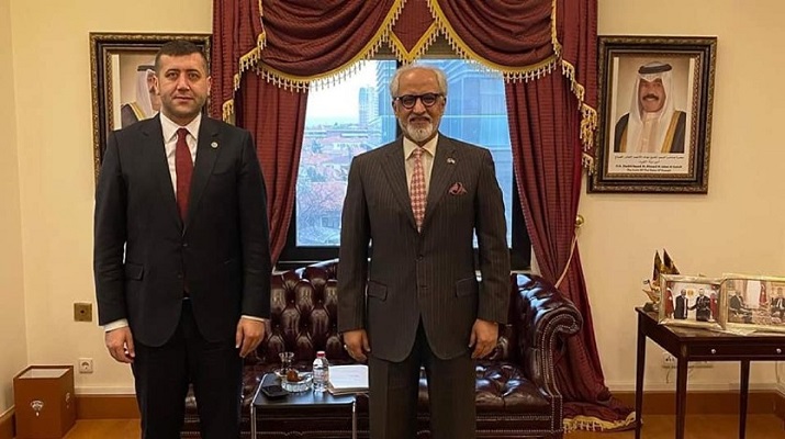 MHP’li Baki Ersoy’dan Kuveyt Ankara Büyükelçisine ziyaret