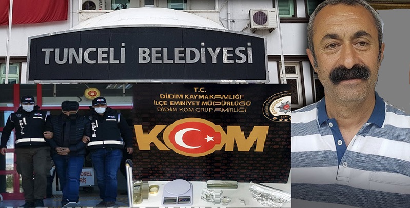Tunceli Belediye Başkanı Maçoğlu’nun kardeşi uyuşturucudan tutuklandı