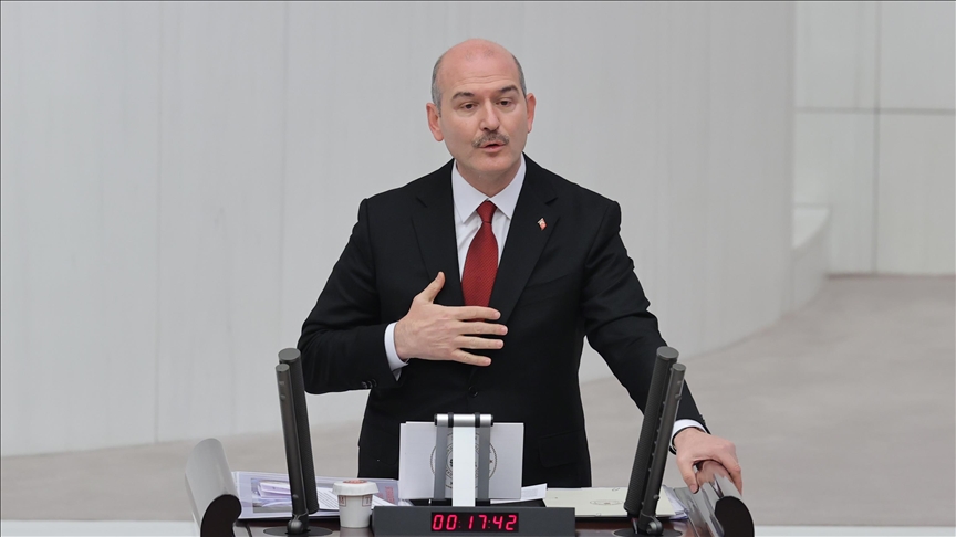 Soylu: Terör örgütüne sırtını yaslayan hain oğlu haindir