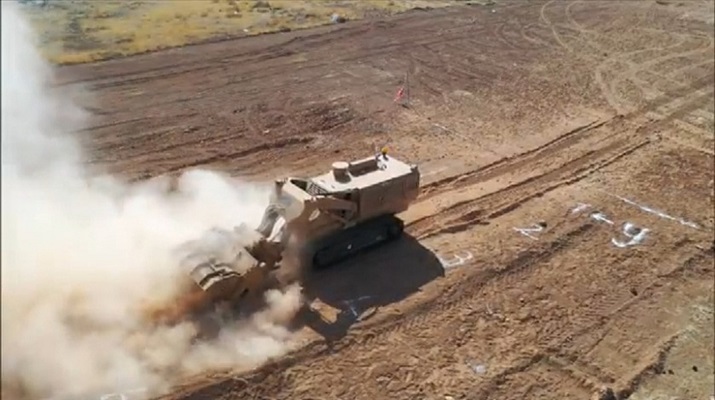 ‘Mekanik Mayın Temizleme Teçhizatı’ tüm testleri geçti