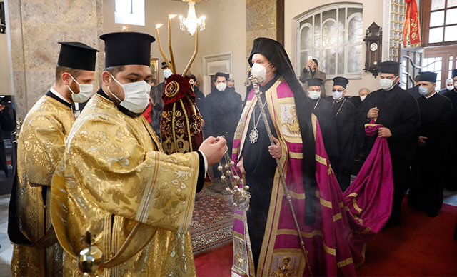 Yeni Kadıköy Metropoliti Adamakis için tören