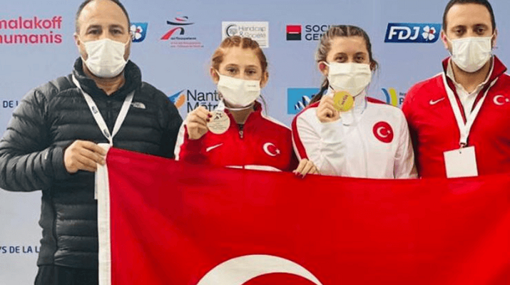Özel sporcu Fatma Damla Altın, Avrupa şampiyonu oldu