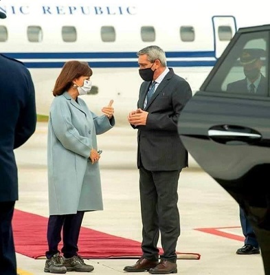 Yunan basınından Rodos ziyaretine giden Cumhurbaşkanı Sakelaropulu’ya tepki