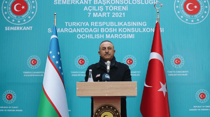 Bakan Çavuşoğlu: Türkiye’nin ata yurdu olan Özbekistan’la daimi kardeşliğin yeni bir simgesi olacak