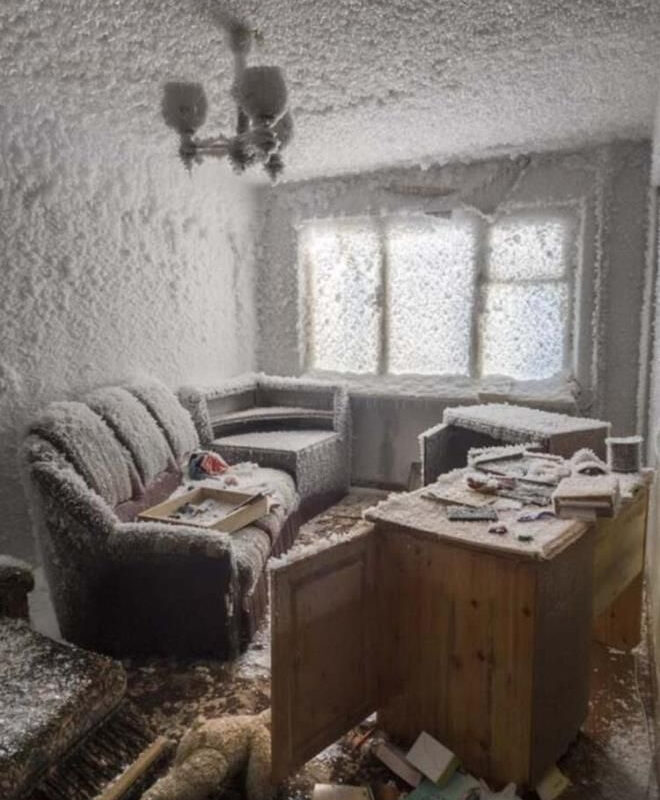 Daireler, merdivenler dondu! Halk her şeyi bırakıp kaçtı