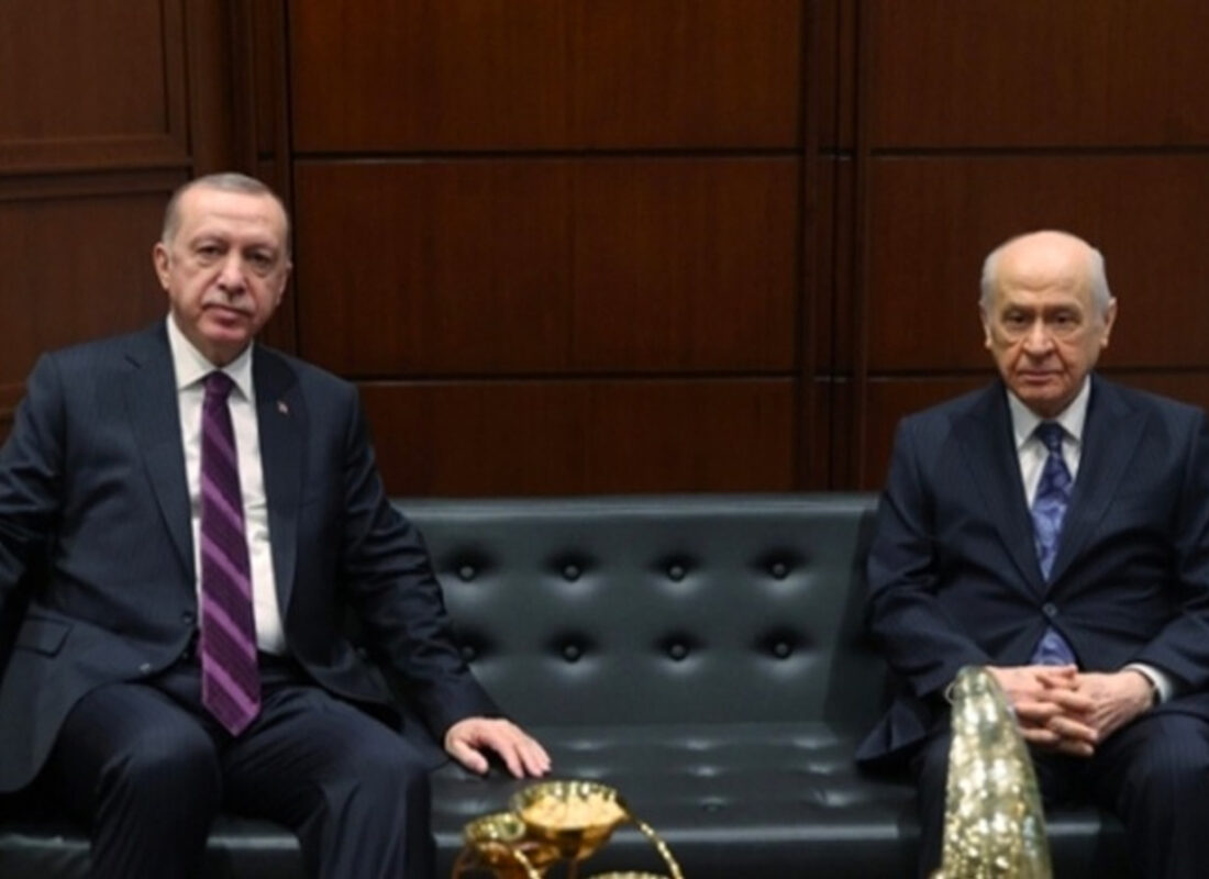 Cumhurbaşkanı Erdoğan, MHP Lideri Devlet Bahçeli ile görüştü