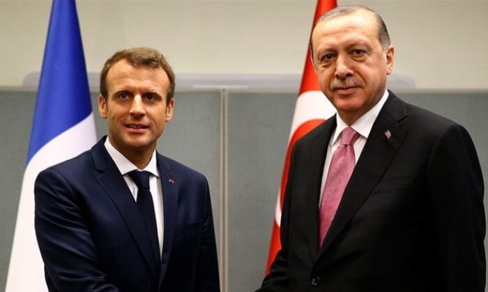 Cumhurbaşkanı Erdoğan, Macron ile telefonda görüştü