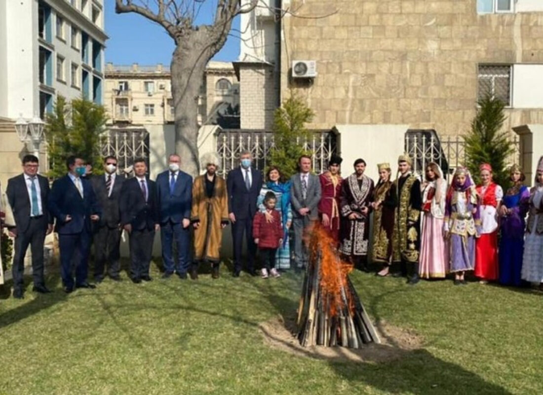 Bakü’de Nevruz Bayramı kutlandı