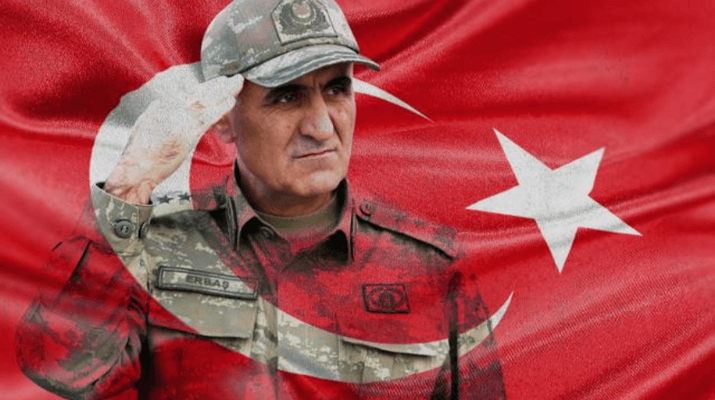 Korgeneral Erbaş “Keşke biz de şehit olabilsek” dedikten 1,5 saat sonra şehit düşmüş…