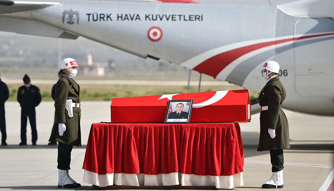 Şehit Piyade Uzman Onbaşı Çakır’ın cenazesi memleketine gönderildi