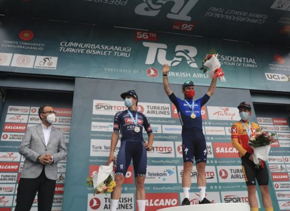 56. Cumhurbaşkanlığı Türkiye Bisiklet Turu’nda ödüller verildi