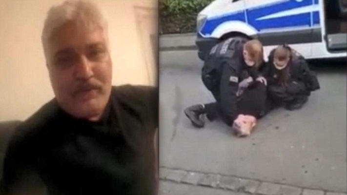 Alman polisinden Türk iş adamına George Floyd işkencesi