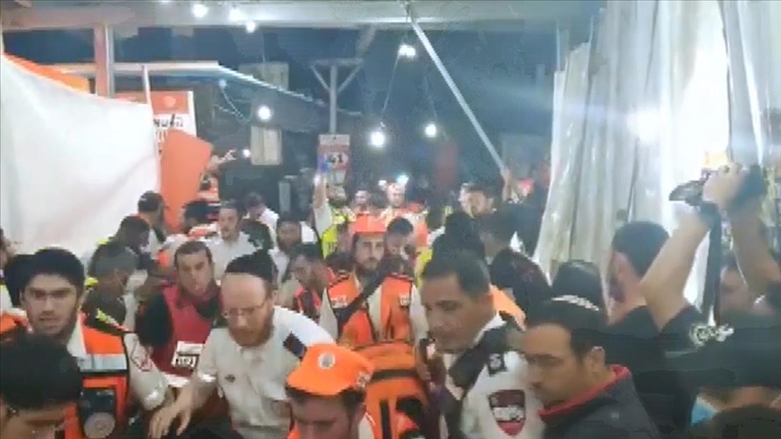 İsrail’de, Lag BaOmer Bayramı kutlamalarında yaşanan izdiham nedeniyle en az 38 kişi öldü