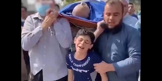 Filistinli çocuğun feryadı yürekleri dağladı