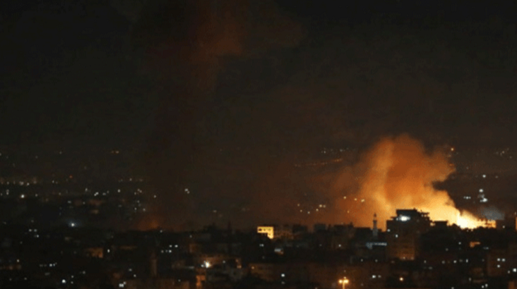 İsrail savaş uçakları Hamas’a ait noktayı vurdu