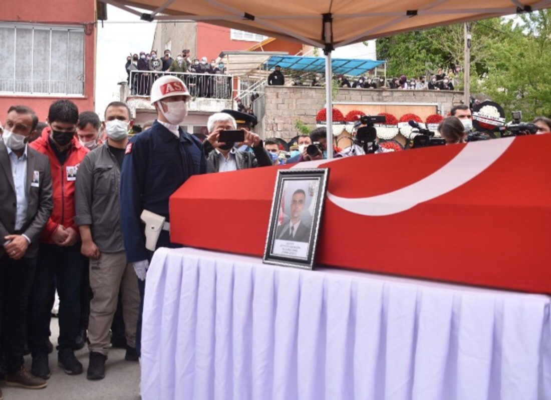 Şehit Uzman Onbaşı Eyyüp Gergin Kayseri’de son yolculuğuna uğurlandı