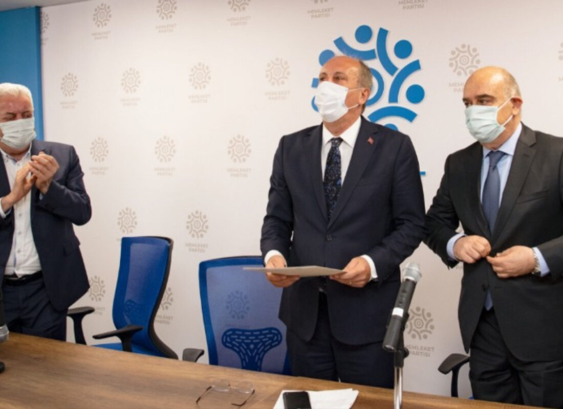 Memleket Partisi resmen kuruldu