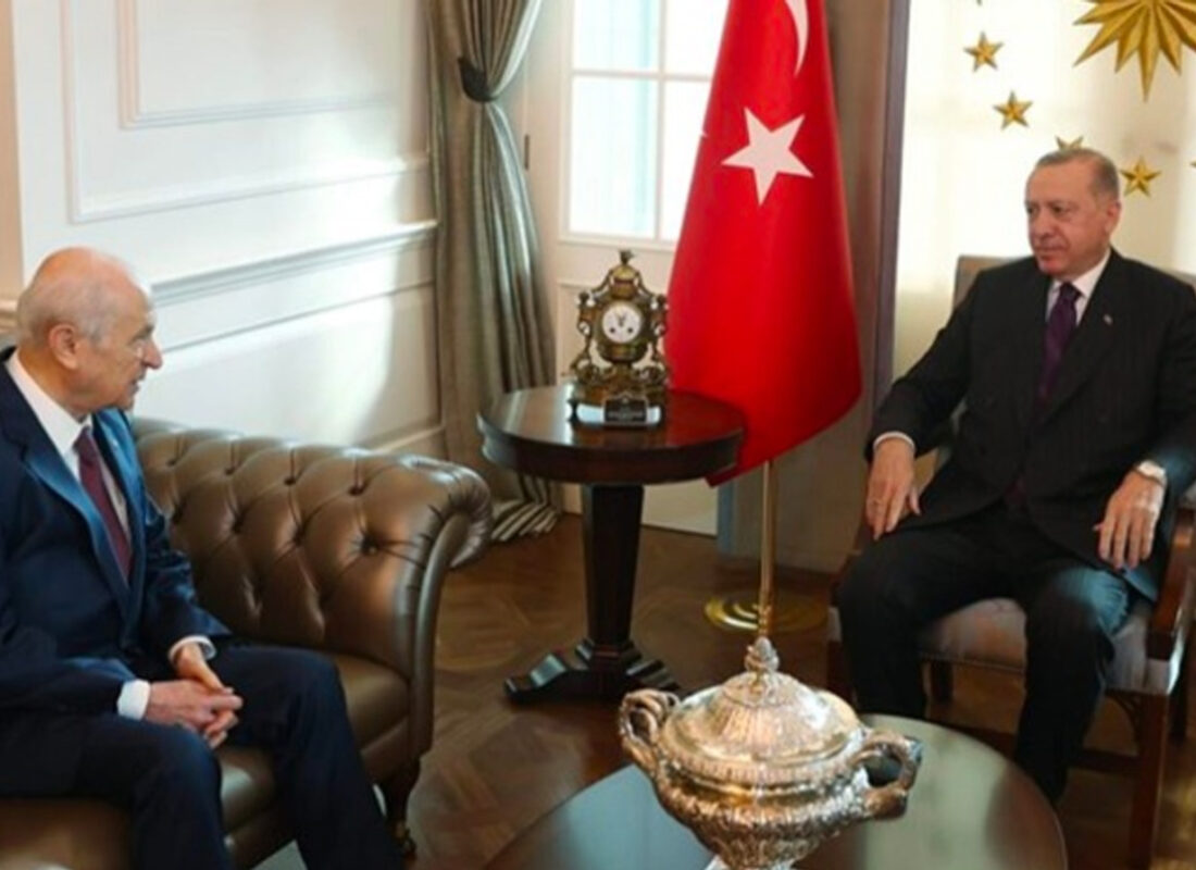 Erdoğan ile Bahçeli’den sürpriz görüşme