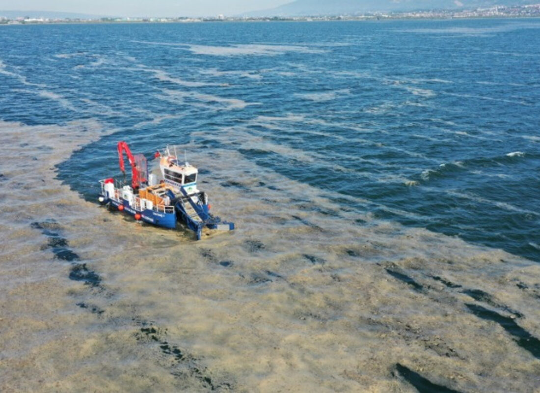 ODTÜ gemisi deniz salyası için görevde