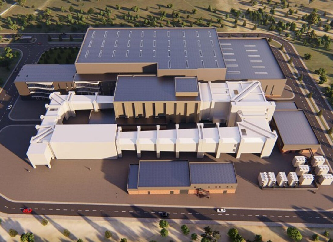 Türkiye’nin en büyük rüzgar tüneli tesisinin yapımı sürüyor