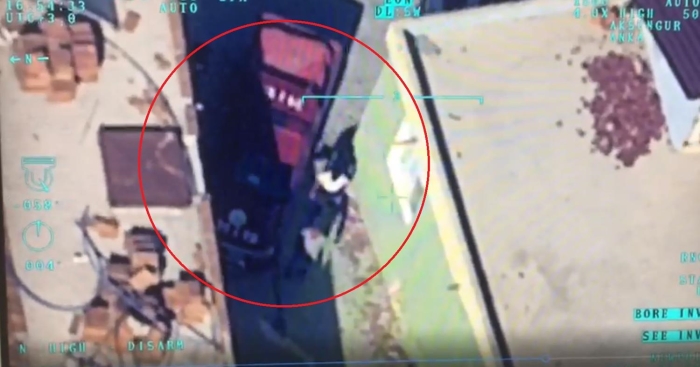 Yeni dönem! İHA tespit edip, evine kadar takip etti