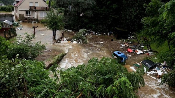 Almanya’da sel: Çok sayıda ölü ve kayıp var Türkiye’den taziye mesajı