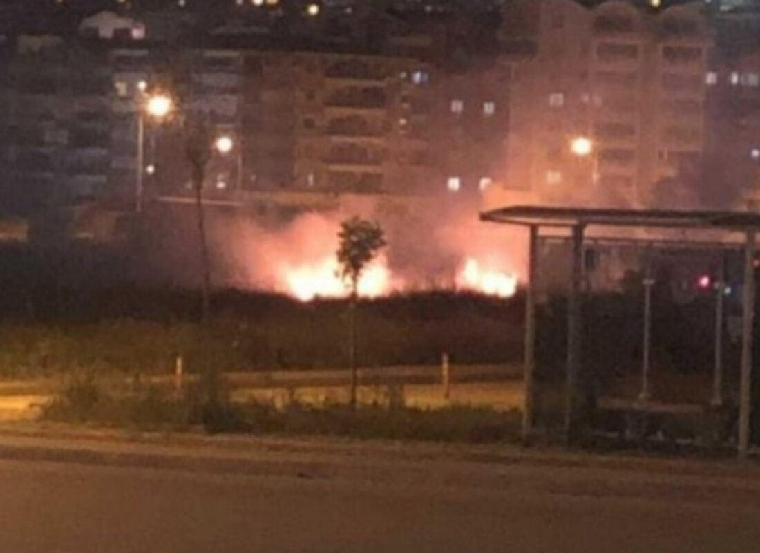 Eğlence yapayım derken yangın çıkardılar