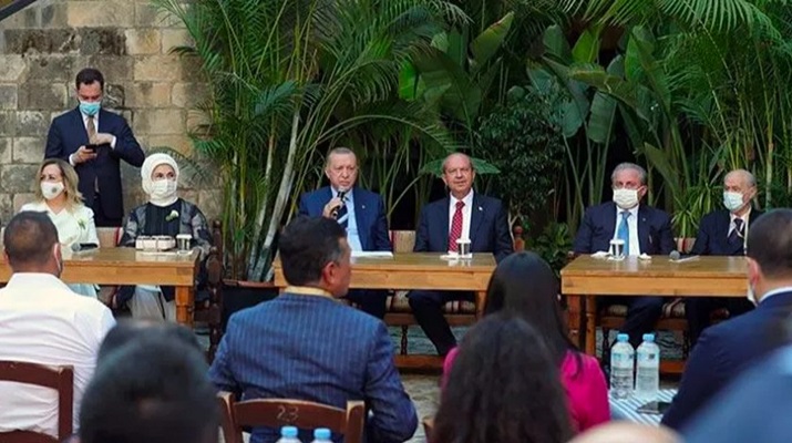 Cumhurbaşkanı Erdoğan KKTC’de gençlerle buluştu! ‘Haçlı zihniyetine büyük bir ders verdik’