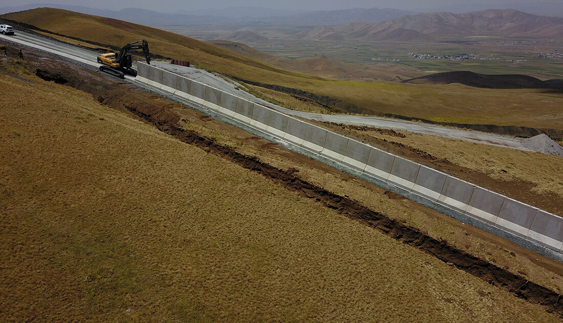 Van-İran sınırı beton duvar, hendek ve kulelerle ‘geçilmez’ olacak