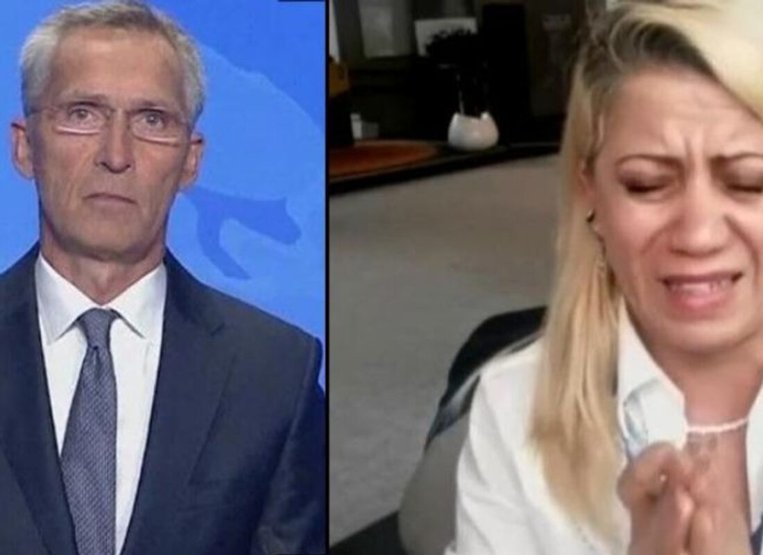 NATO Genel Sekreteri Stoltenberg’in canlı yayında zor anları! Afgan gazeteci gözyaşları içinde sordu