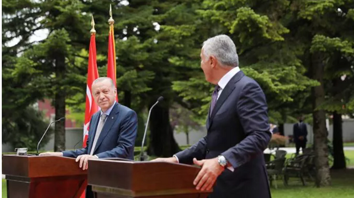 Cumhurbaşkanı Erdoğan Karadağ’da ticaret hedefini açıkladı