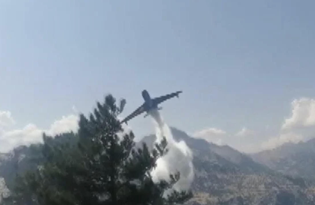 Kahramanmaraş’ta yangın söndürme uçağı düştü