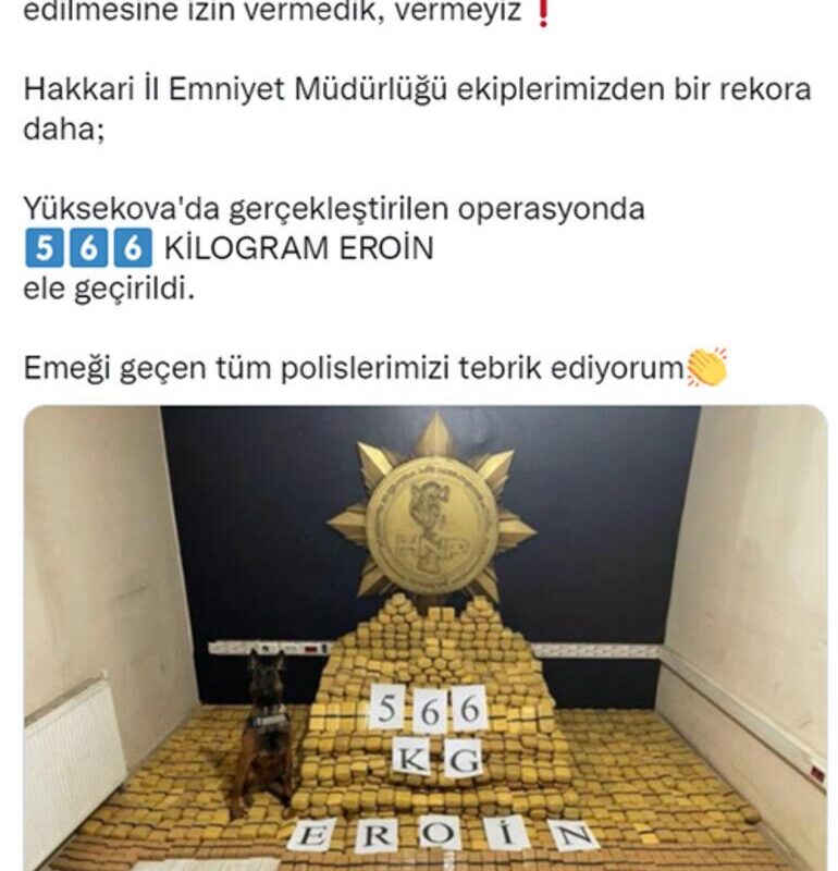 Bakan Soylu, ‘Bir rekor daha’ diyerek duyurdu