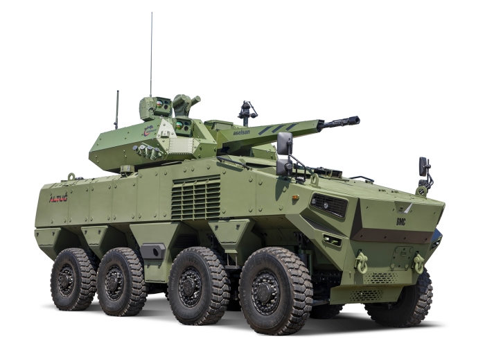 Türkiye’nin yeni zırhlı aracı BMC Altuğ 8×8 göreve hazırlanıyor