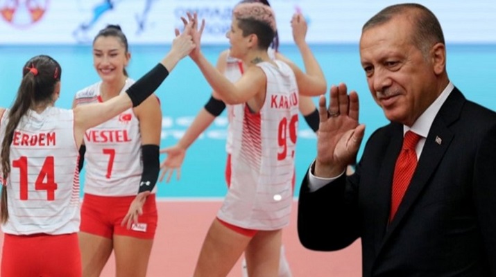 Cumhurbaşkanı Erdoğan’dan Filenin Sultanlarına tebrik