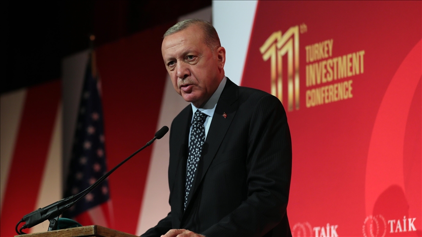 Erdoğan: ABD’deki iş insanlarına, Art niyetli faaliyetlere karşı sağlam duruş sergileyeceğinize inanıyorum dedi