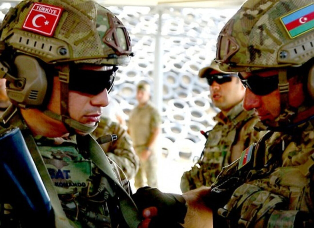 Türkiye ve Azerbaycan askerleri, Laçın ilinde ortak tatbikata başladı.