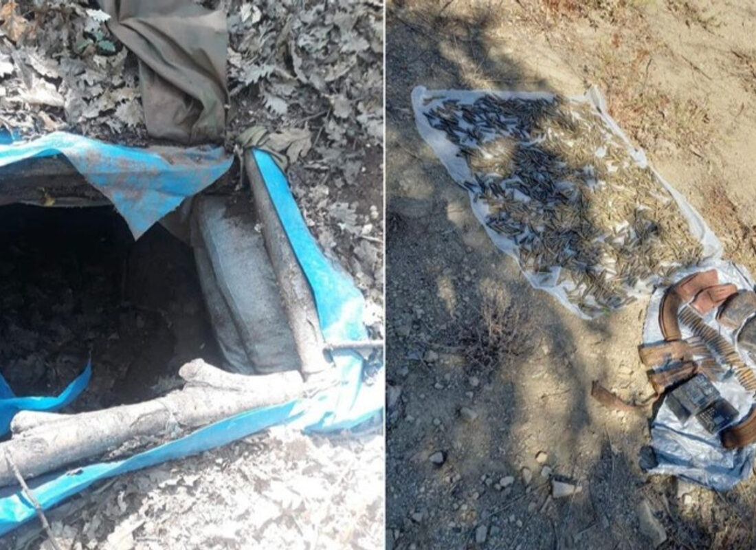 Tunceli’de teröristlerin kullandığı 7 sığınak imha edildi