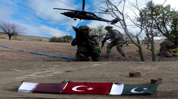 Türkiye ve dost ülkeler arasında yapılan tatbikat tamamlandı