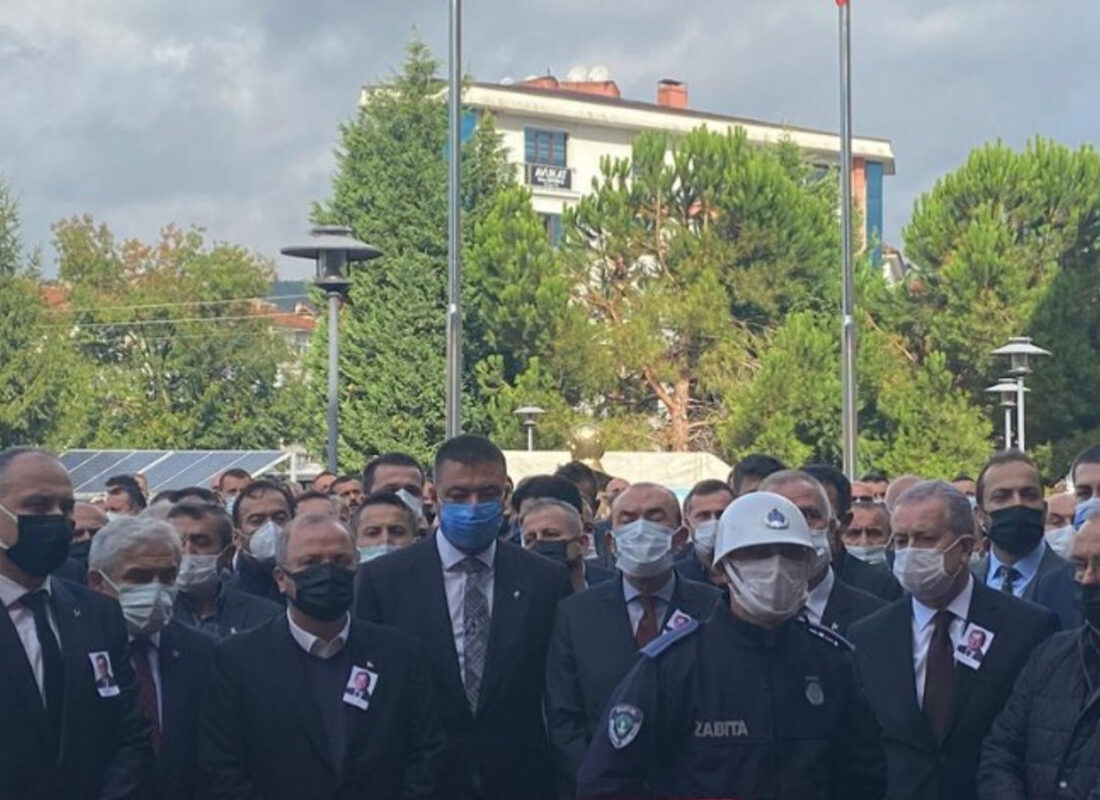Kazada hayatını yitiren Bartın Belediye Başkan Yardımcısı için tören düzenlendi