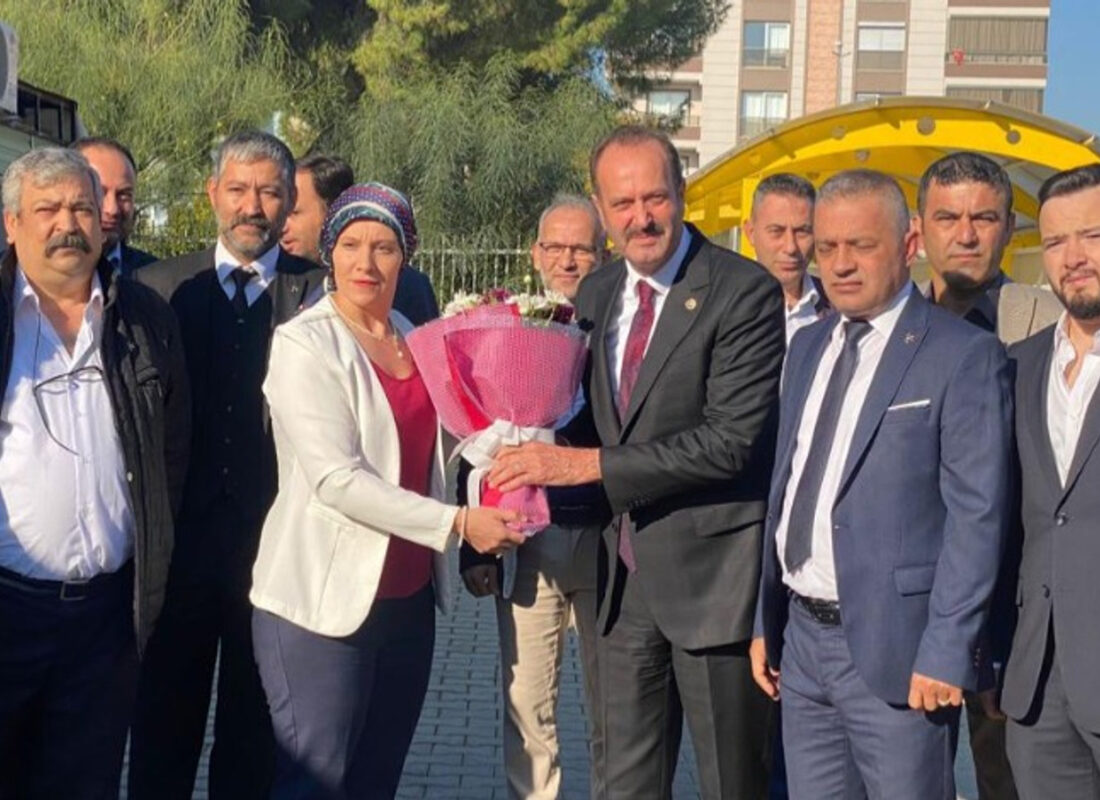 MHP’li Tamer Osmanağaoğlu muhtarlarla buluşmaya devam ediyor