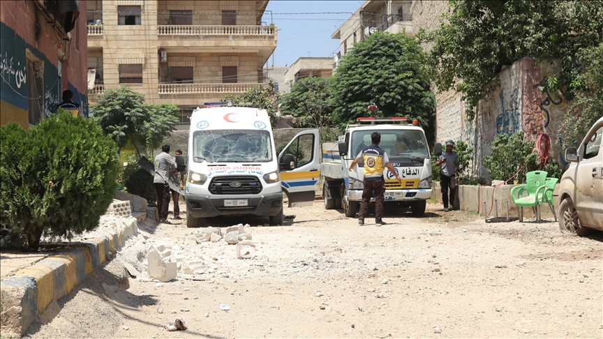 Teör örgütü YPG/PKK’nın Afrin’e füze atışı sonucu 3 sivil öldü, 10 sivil yaralandı