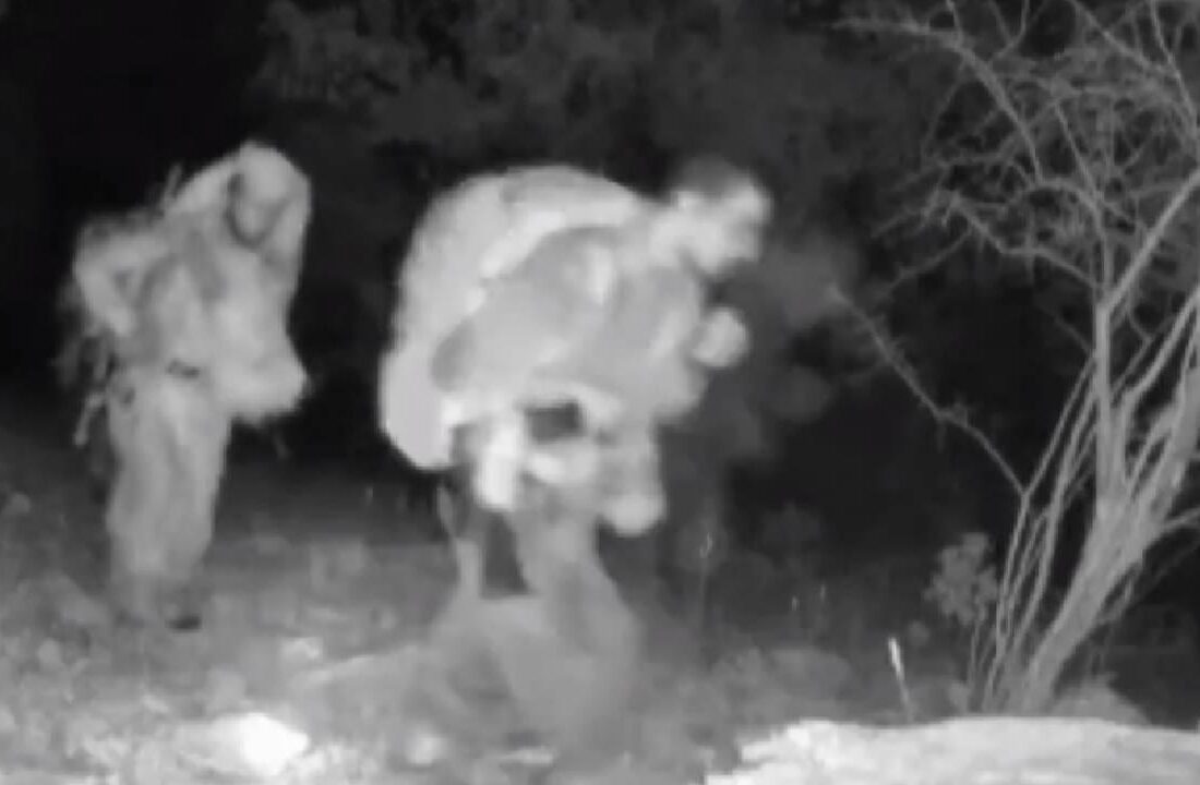 Fotokapana yakalanan teröristleri SİHA vurdu