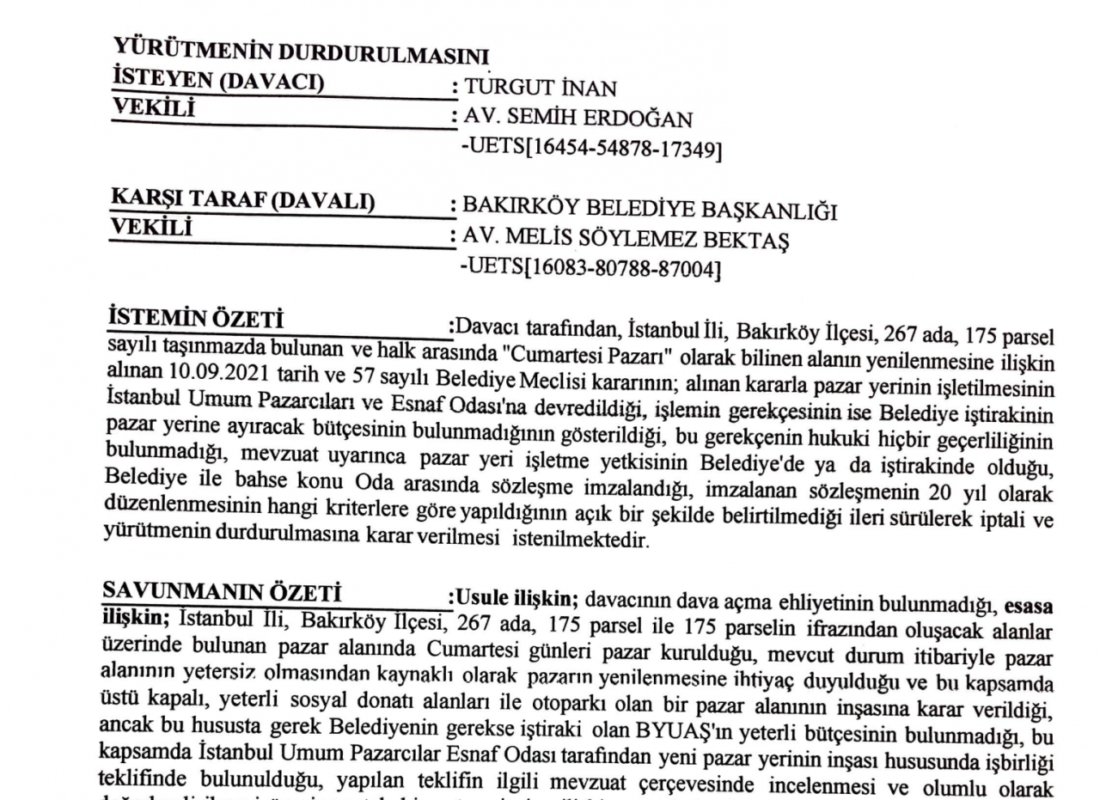 MHP Bakırköy ilçe teşkilatı usulsüzlüğe geçit vermedi