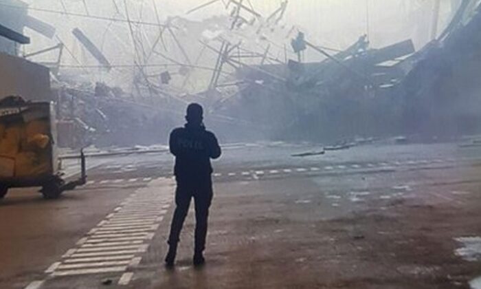 İstanbul Havalimanı’nda kargo terminali çöktü