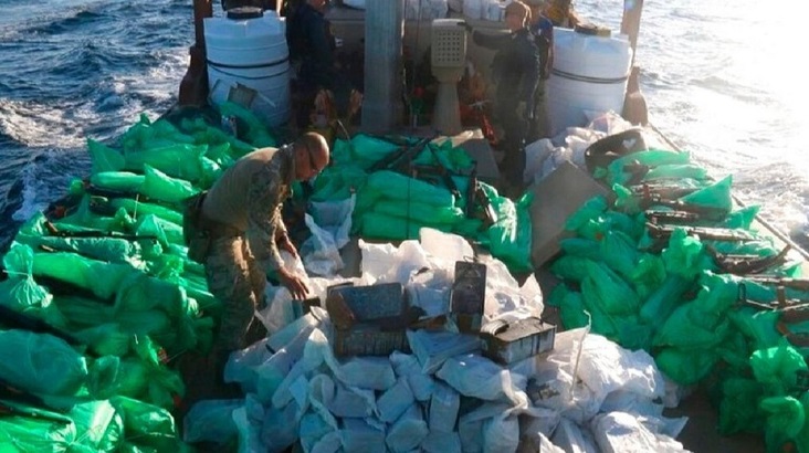 ABD Donanması: 40 ton kimyasal madde ele geçirdi