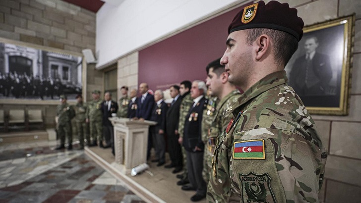 Türkiye ve Azerbaycan gazilerinden TBMM’ye ziyaret