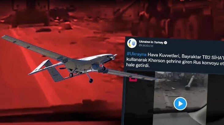 Rus konvoyu yerle bir edildi!