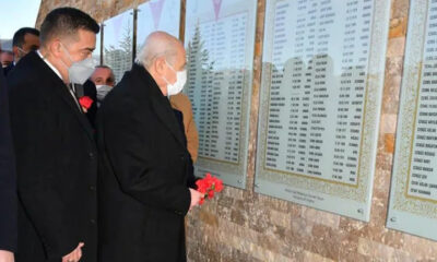 MHP Kızılcahamam Kampı, MHP Lideri’nin Ülkücü Şehitler Anıtı’nı ziyaretiyle başladı