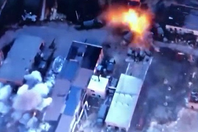 Ukrayna, Rus araçlarının imha görüntülerini yayınladı